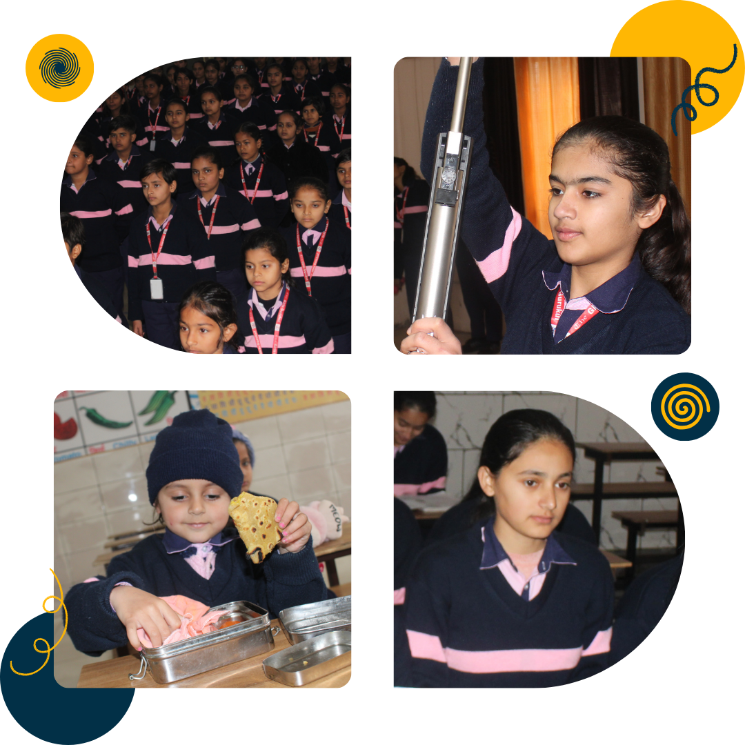 Students of The Girls Gurukul